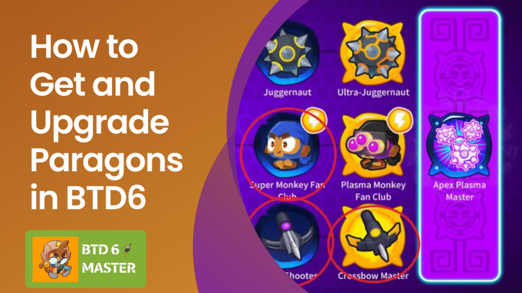 A complete guide on obtaining and upgrading Paragons in Bloons TD 6, covering Tier 5 tower requirements, sacrifices, placement strategies, and late-game optimization.