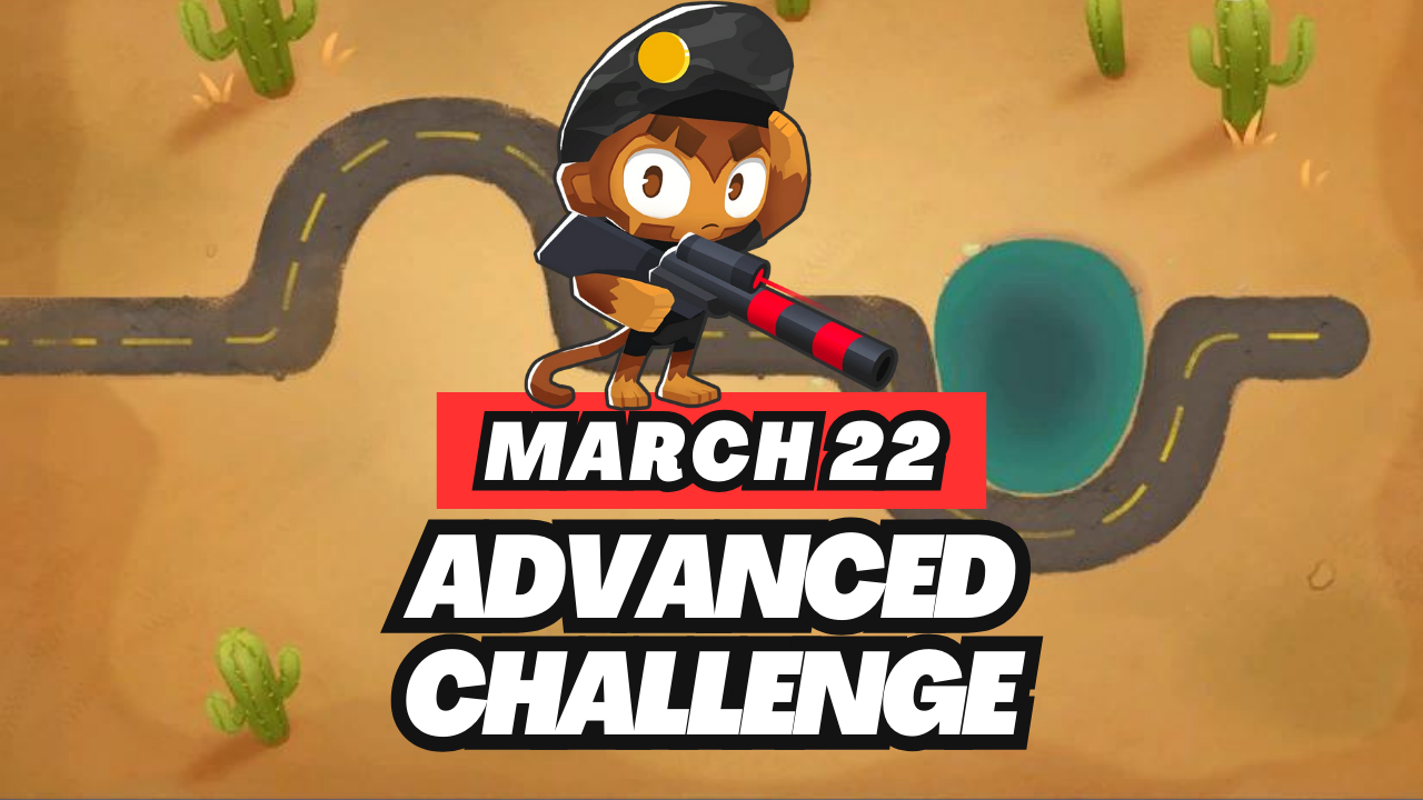 BTD6 March 22, 2024 Daily Advanced Challenge! Discover top strategies to conquer this challenging daily quest and get tips for passing tough levels. Explore the latest guide and insights for Bloons TD 6!