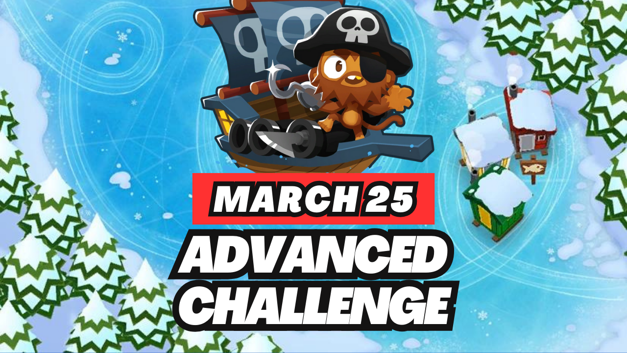 BTD6 March 25, 2024 Daily Advanced Challenge! Discover top strategies to conquer this challenging daily quest and get tips for passing tough levels. Explore the latest guide and insights for Bloons TD 6!