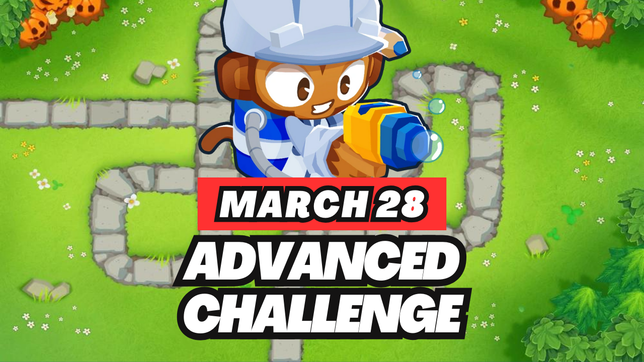 BTD6 March 28, 2024 Daily Advanced Challenge! Discover top strategies to conquer this challenging daily quest and get tips for passing tough levels. Explore the latest guide and insights for Bloons TD 6!