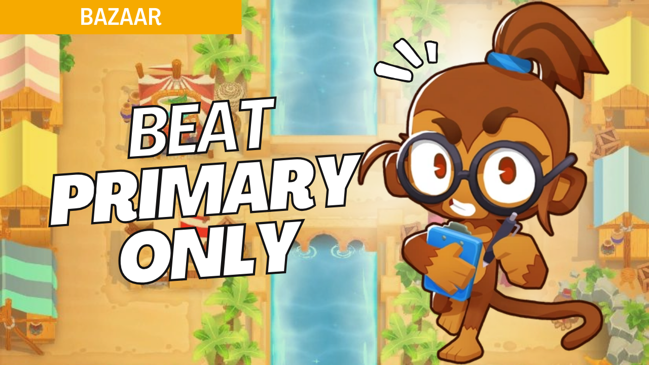 Master Primary Only mode on the Bazaar map in Bloons TD 6 using this detailed guide. Bazaar’s multi-path design requires strategic primary tower placements and efficient upgrades for success. Follow this guide to clear Bazaar and enhance your Primary Only skills in BTD6.