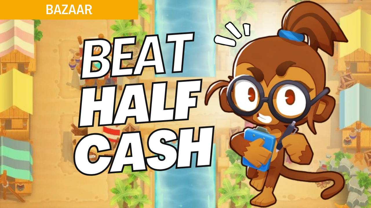 Conquer Half Cash mode on the Bazaar map in Bloons TD 6 using this resourceful approach. Bazaar’s multi-path layout requires adaptable tower setups to handle bloons on restricted income. This guide provides budget-friendly strategies to clear each wave on Bazaar in Half Cash mode.