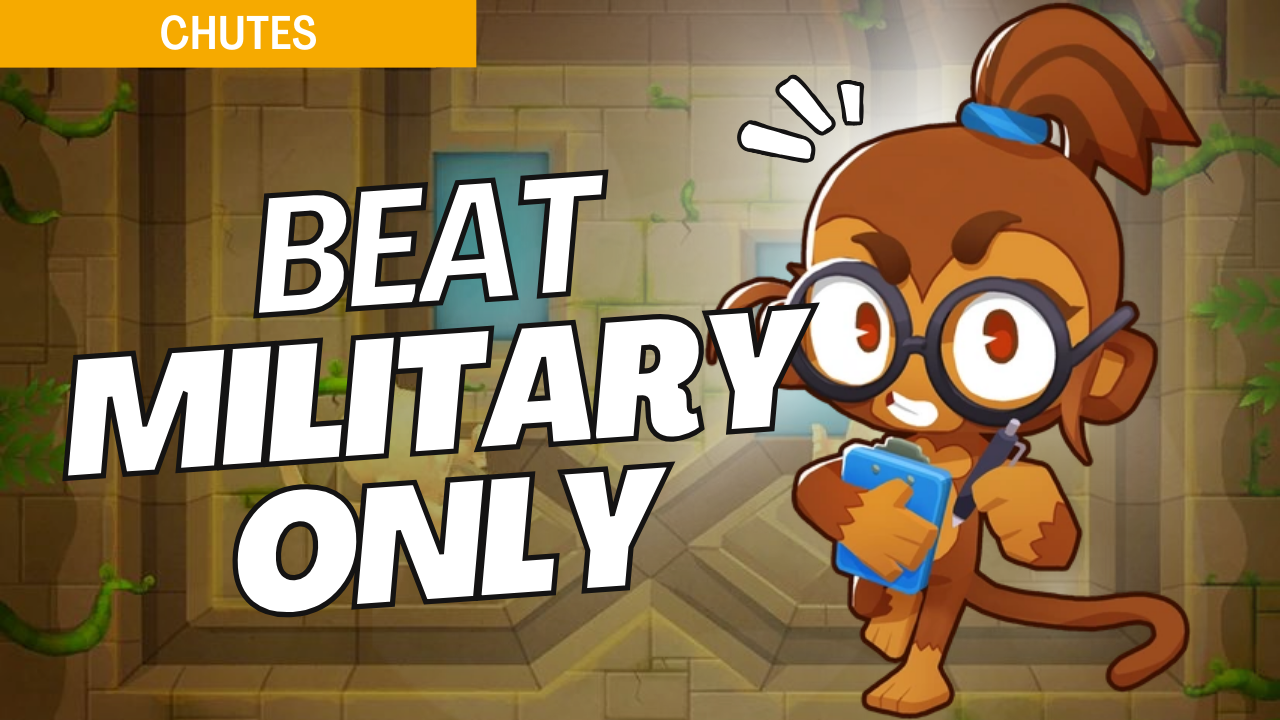 Conquer Military Only mode on the Chutes map in Bloons TD 6 with this efficient guide. Chutes’ straightforward path calls for well-placed military towers to manage bloon flow. This guide offers strategic setups for each round, allowing you to complete Military Only mode on Chutes confidently.