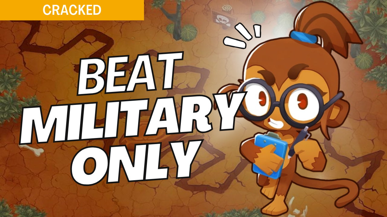 Complete Military Only mode on the Cracked map in Bloons TD 6 using this practical guide. Cracked’s fractured paths make tower placement crucial to handling bloon waves efficiently. Follow this guide to maximize military tower effectiveness and secure victory on Cracked in Military Only mode.