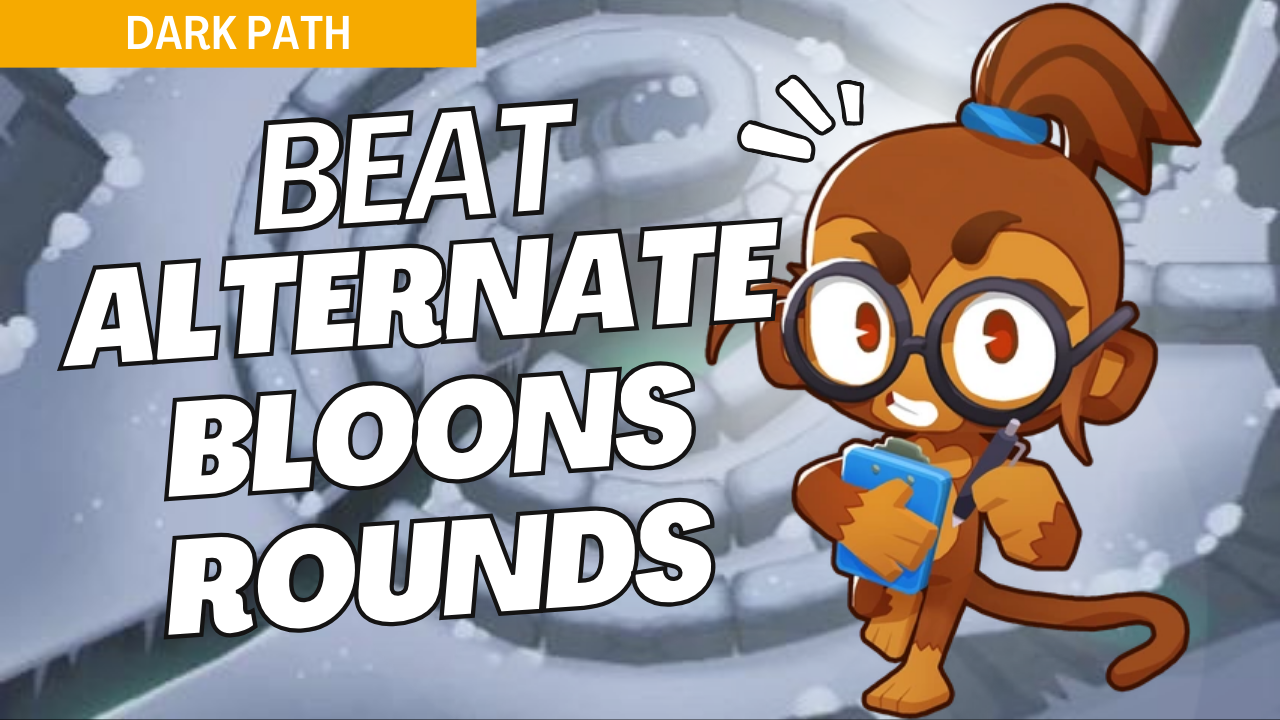 Complete Alternate Bloons Rounds mode on the Dark Path map in Bloons TD 6 with this tailored guide. Dark Path’s shadowy layout makes strategic tower placements essential for managing mixed bloon types. Use this guide to secure a solid defense and achieve victory in Alternate Bloons Rounds on Dark Path.