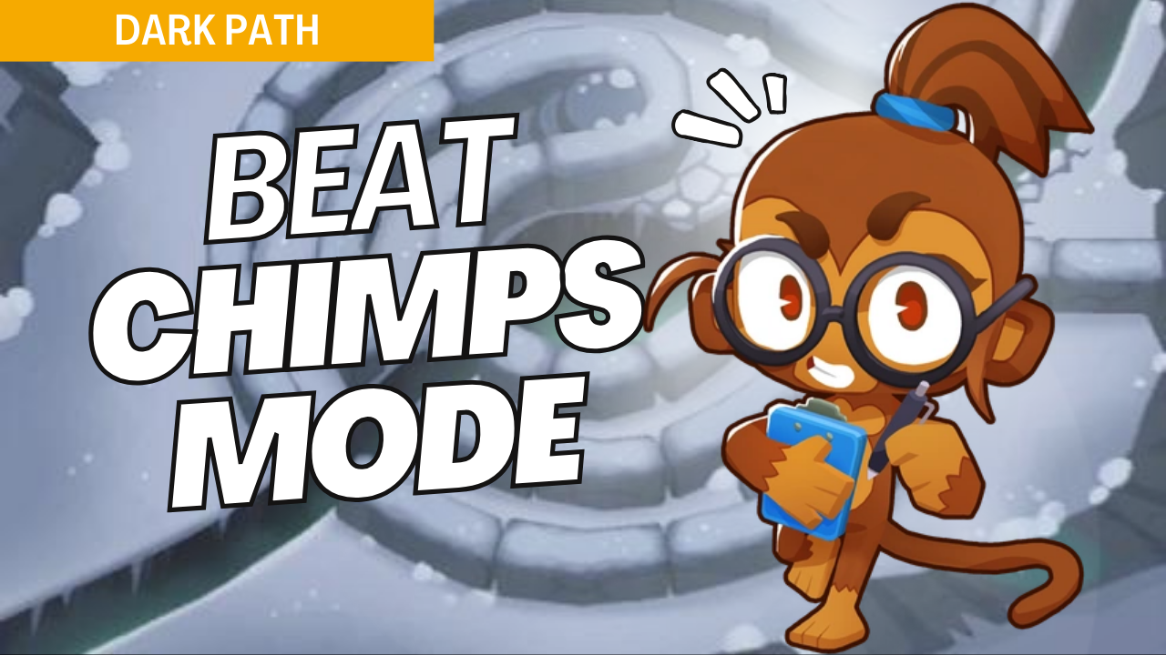 Conquer the CHIMPS mode on the Dark Path map in Bloons TD 6 with this expert guide. This Dark Path CHIMPS strategy provides detailed tower placements, upgrade paths, and optimized tactics to help you defeat every wave with ease. Master the unique challenges of Dark Path and achieve victory in Bloons TD 6’s toughest mode!