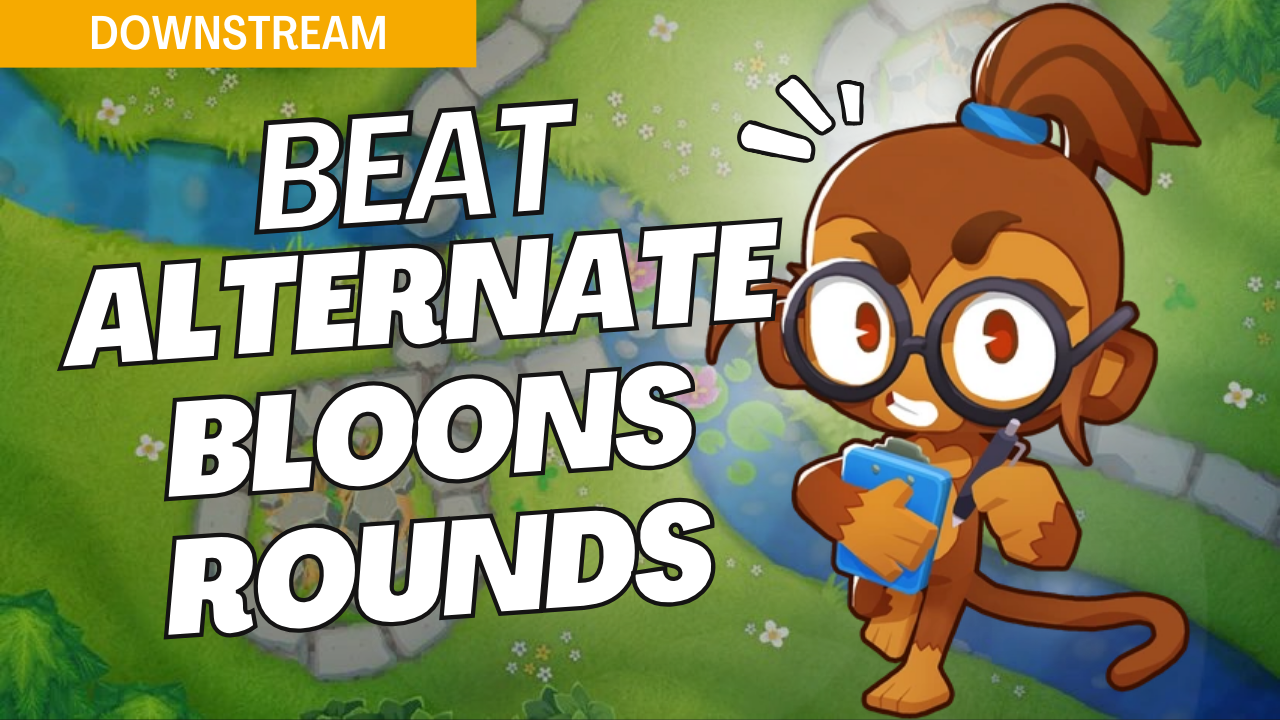 Win Alternate Bloons Rounds mode on the Downstream map in Bloons TD 6 with this practical guide. Downstream’s combination of water and land paths requires versatile towers to handle the continuous bloon flow. Use this guide to build a reliable defense in Alternate Bloons Rounds on Downstream.
