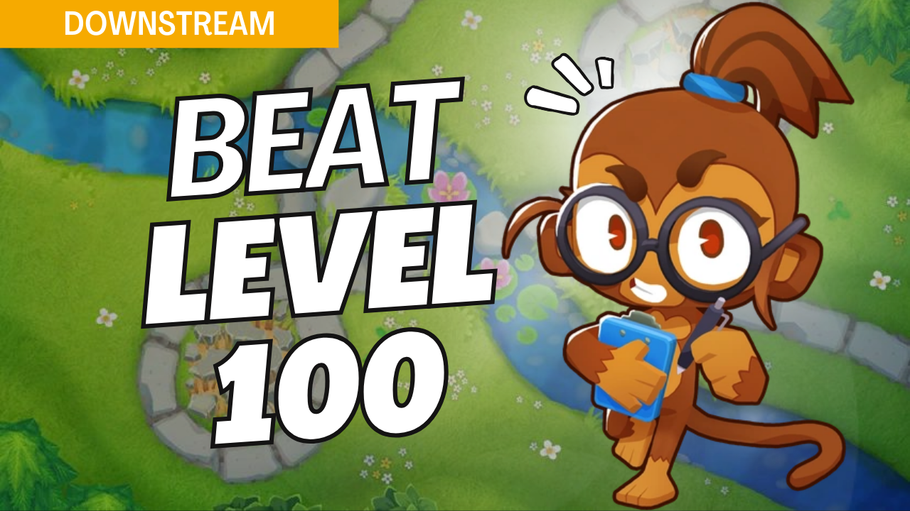 Conquer Level 100 on Hard difficulty on the Downstream map in Bloons TD 6 with this complete strategy guide. Downstream’s water paths demand carefully chosen towers and well-timed upgrades to overcome challenging bloon waves. This guide ensures victory at Level 100 on Downstream and enhances your Bloons TD 6 skillset.