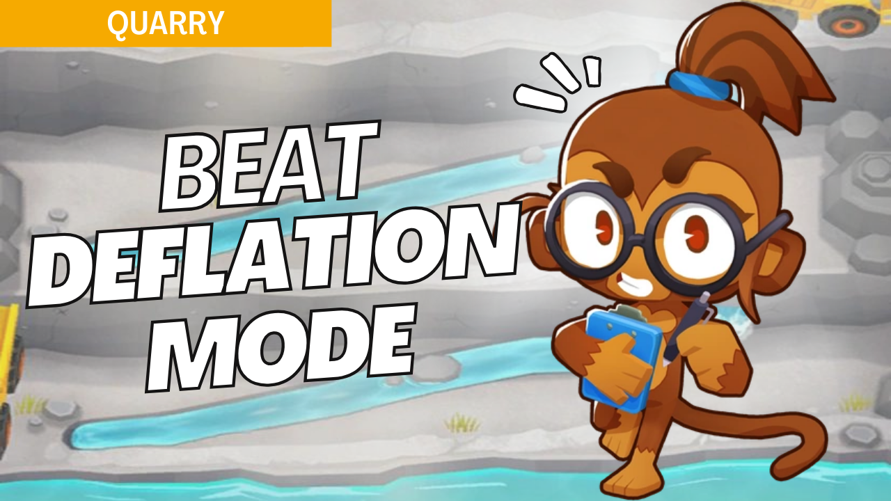 Complete Deflation mode on the Quarry map in Bloons TD 6 with this tailored guide. Quarry’s rugged terrain demands precise tower placements and upgrades to navigate Deflation’s limited resources. This guide provides optimal setups to clear Quarry, helping you succeed within the budget constraints.