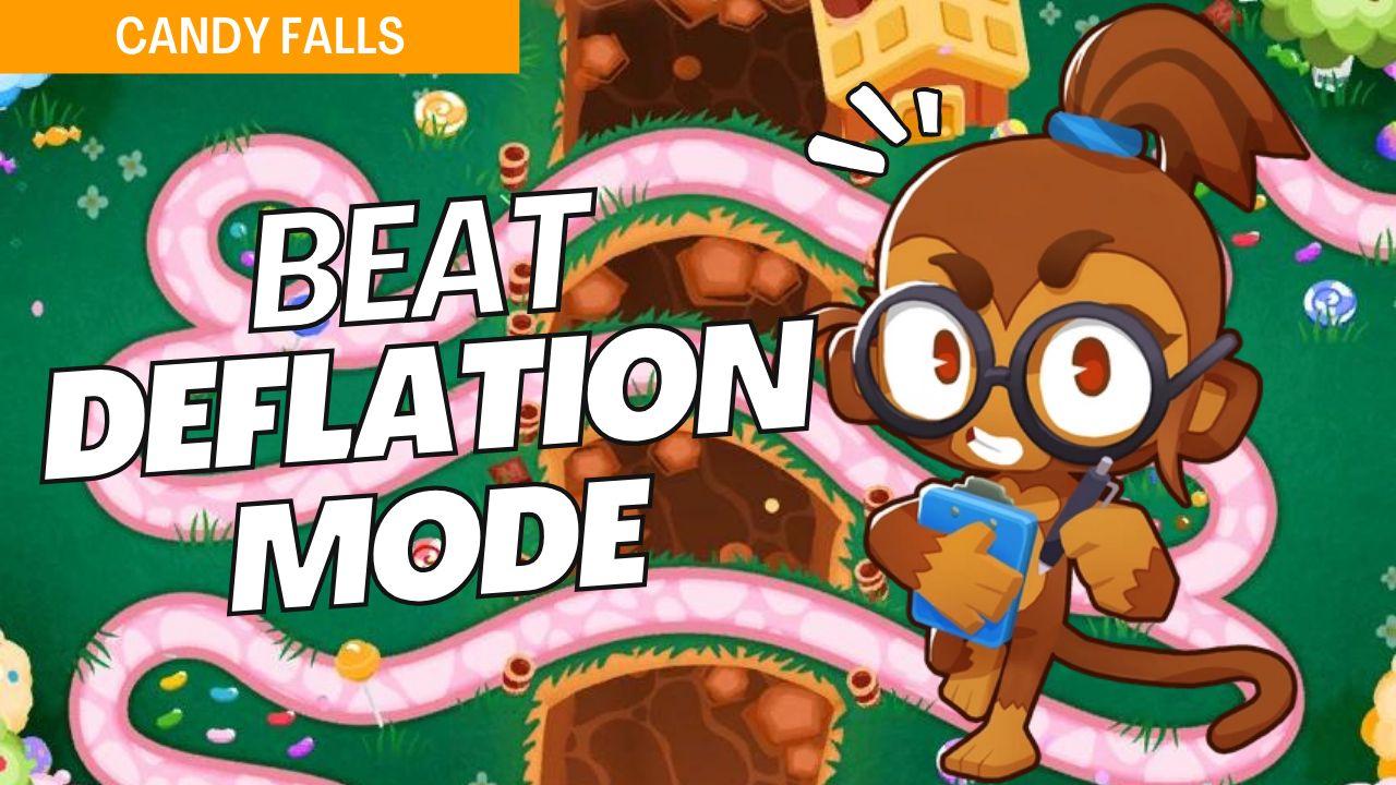 Clear Deflation mode on the Candy Falls map in Bloons TD 6 using this strategic guide. Candy Falls features multiple paths, demanding careful tower placements with the limited funds of Deflation mode. This guide covers tower strategies to ensure Candy Falls is completed efficiently within budget.