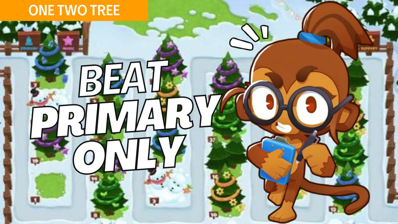 Master Primary Only mode on the One Two Tree map in Bloons TD 6 with this comprehensive guide. One Two Tree’s distinct layout demands optimized primary tower placements and upgrades to succeed. Follow this guide to achieve victory on One Two Tree and advance in Bloons TD 6.