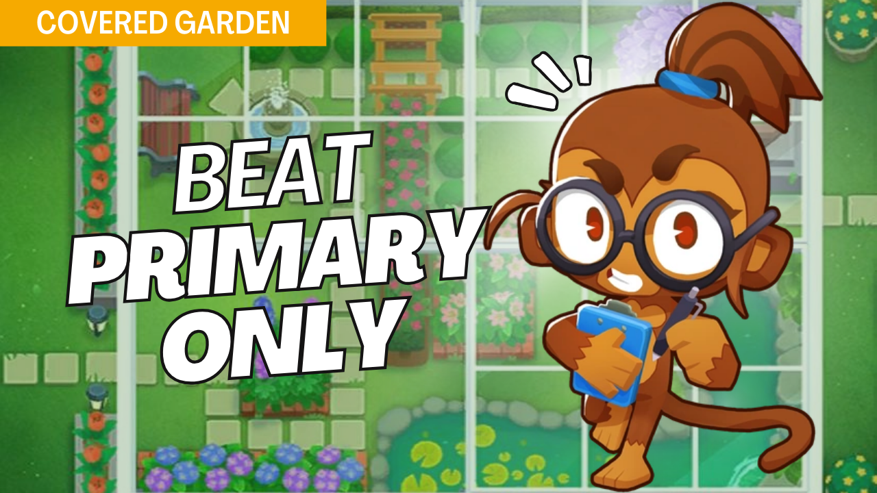 Beat Primary Only mode on the Covered Garden map in Bloons TD 6 using this expert guide. Covered Garden’s intricate layout demands carefully placed primary towers and timely upgrades to clear each wave. Use these tactics to achieve victory on Covered Garden in Primary Only mode and improve your BTD6 strategy.