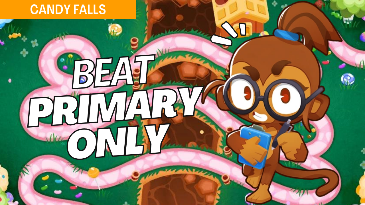 Conquer Primary Only mode on the Candy Falls map in Bloons TD 6 with this expert strategy guide. Candy Falls’ multiple paths demand precise primary tower placements and timely upgrades to succeed. Follow these tailored strategies to clear Candy Falls and advance your Primary Only gameplay in Bloons TD 6.