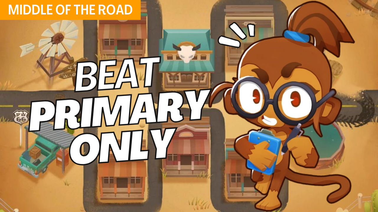 Master Primary Only mode on the Middle of the Road map in Bloons TD 6 with this comprehensive guide. Middle of the Road’s dual paths require well-planned primary tower placements to manage bloons efficiently. This guide provides key tactics to conquer Middle of the Road in Primary Only mode and level up your BTD6 gameplay.