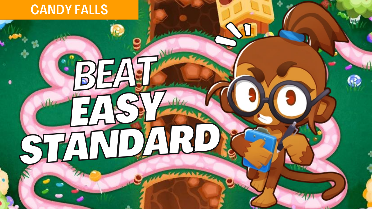 Get started with the Easy difficulty on the Candy Falls map in Bloons TD 6 using this beginner-friendly guide. Discover optimal tower placements and upgrade strategies tailored for the Candy Falls map, helping you breeze through each wave in standard mode. Master the basics on Candy Falls and build a solid foundation for tougher challenges ahead!