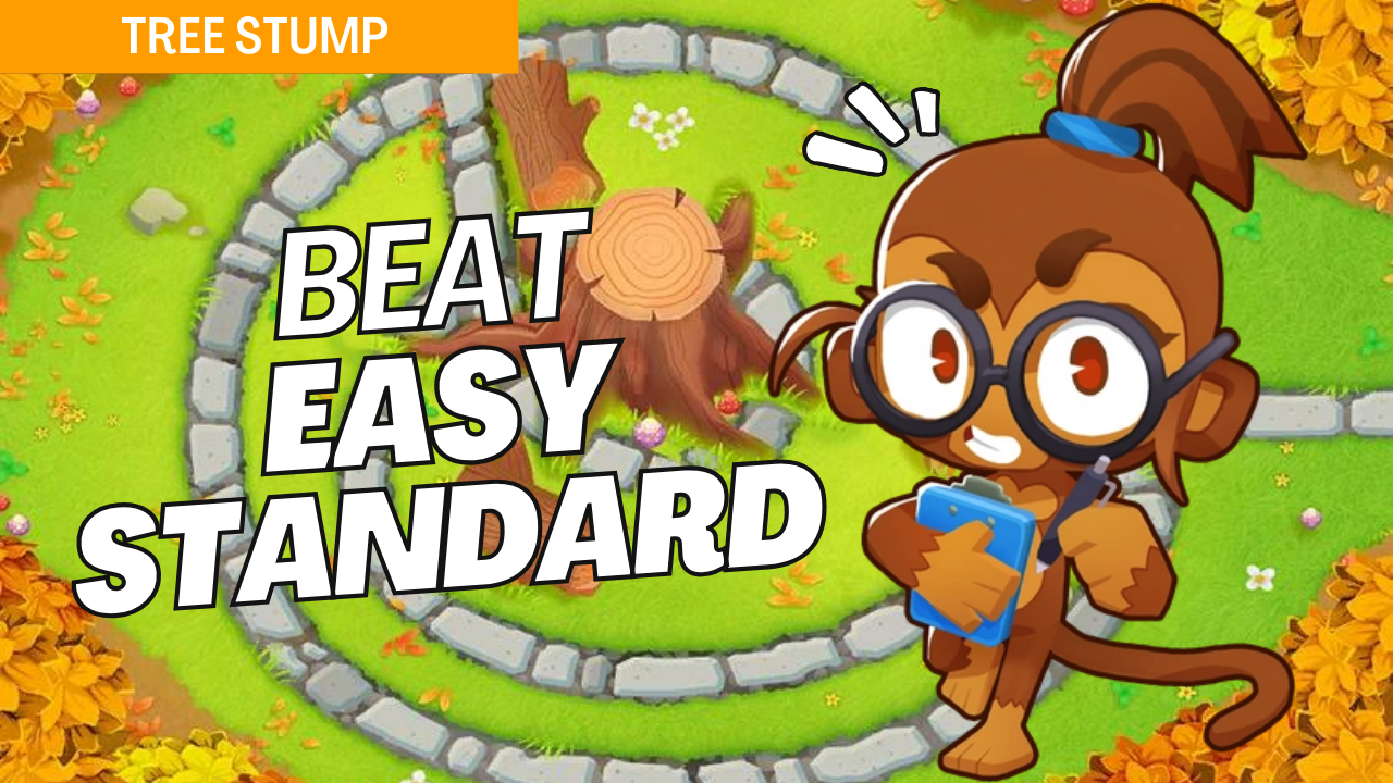 Get started with the Easy difficulty on the Tree Stump map in Bloons TD 6 using this beginner-friendly guide. Discover optimal tower placements and upgrade strategies tailored for the Tree Stump map, helping you breeze through each wave in standard mode. Master the basics on Tree Stump and build a solid foundation for tougher challenges ahead!