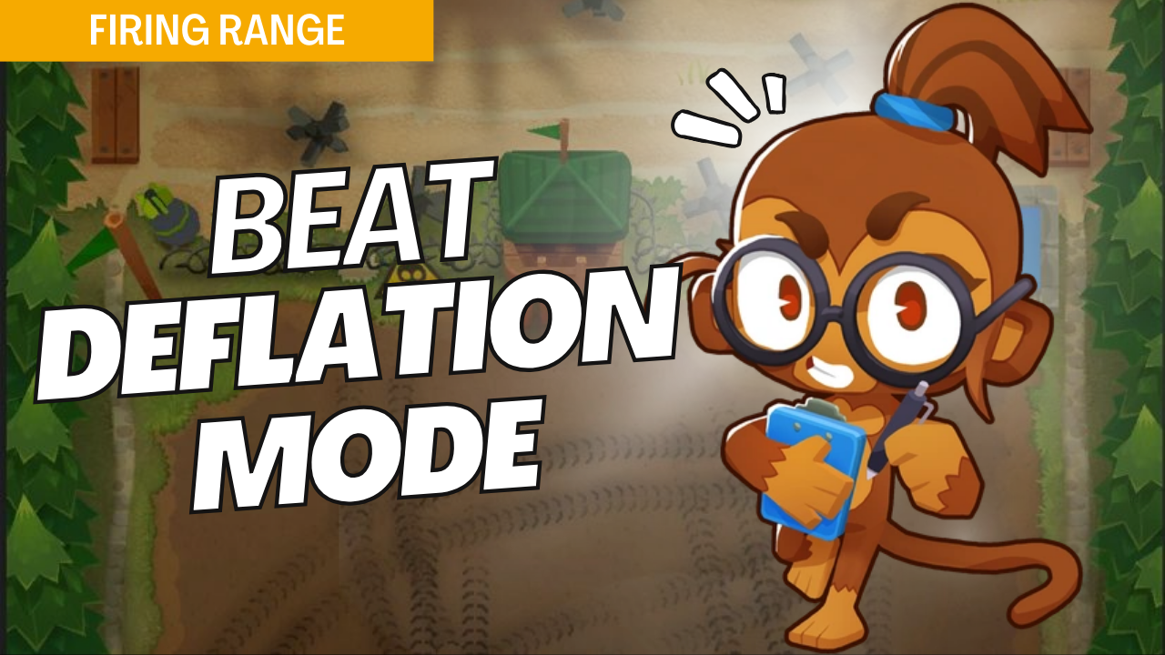 Beat Deflation mode on the Firing Range map in Bloons TD 6 with this strategic guide. Firing Range’s compact layout requires optimized primary tower placements to clear bloon waves without extra income. Follow these tips to handle Firing Range and succeed in Deflation mode.