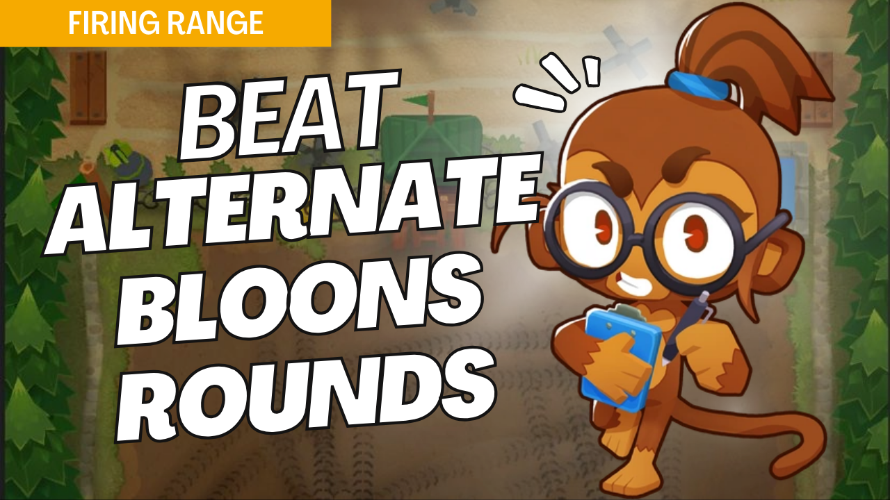 Beat Alternate Bloons Rounds mode on the Firing Range map in Bloons TD 6 with this focused guide. Firing Range’s compact layout makes precise tower placement essential. Follow this guide to manage each wave effectively and achieve success on Firing Range in Alternate Bloons Rounds mode.