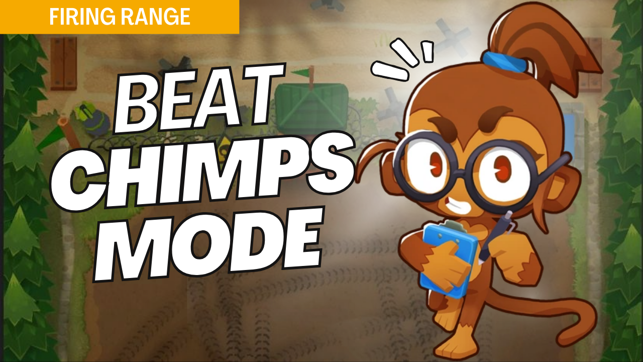 Learn how to conquer the CHIMPS mode on the Firing Range map in Bloons TD 6 with this detailed strategy guide. Discover optimal tower placements, upgrades, and tactics to achieve victory without losing a single life. Perfect for players seeking a reliable approach to mastering CHIMPS on this challenging BTD6 map.