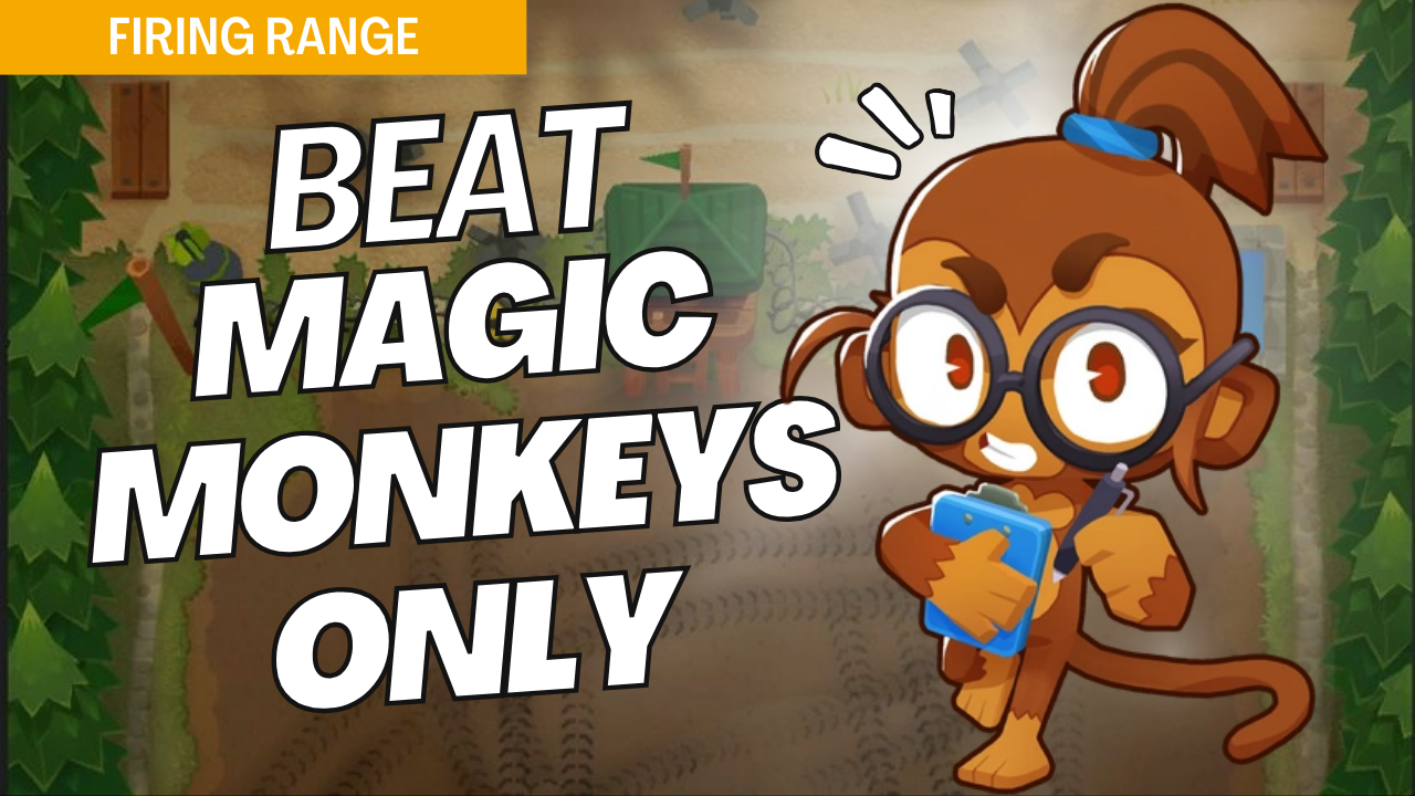 Beat Magic Monkeys Only mode on the Firing Range map in Bloons TD 6 with this comprehensive guide. Firing Range’s compact layout calls for precise magic tower placements to maximize coverage. Follow this guide for optimized setups to succeed on Firing Range in Magic Monkeys Only mode.