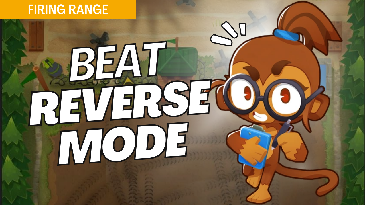 Master Reverse mode on the Firing Range map in Bloons TD 6 with this resourceful guide. Firing Range’s compact layout reverses, presenting fresh challenges for tower positioning. This guide offers effective strategies for managing each wave and succeeding on Firing Range in Reverse mode.
