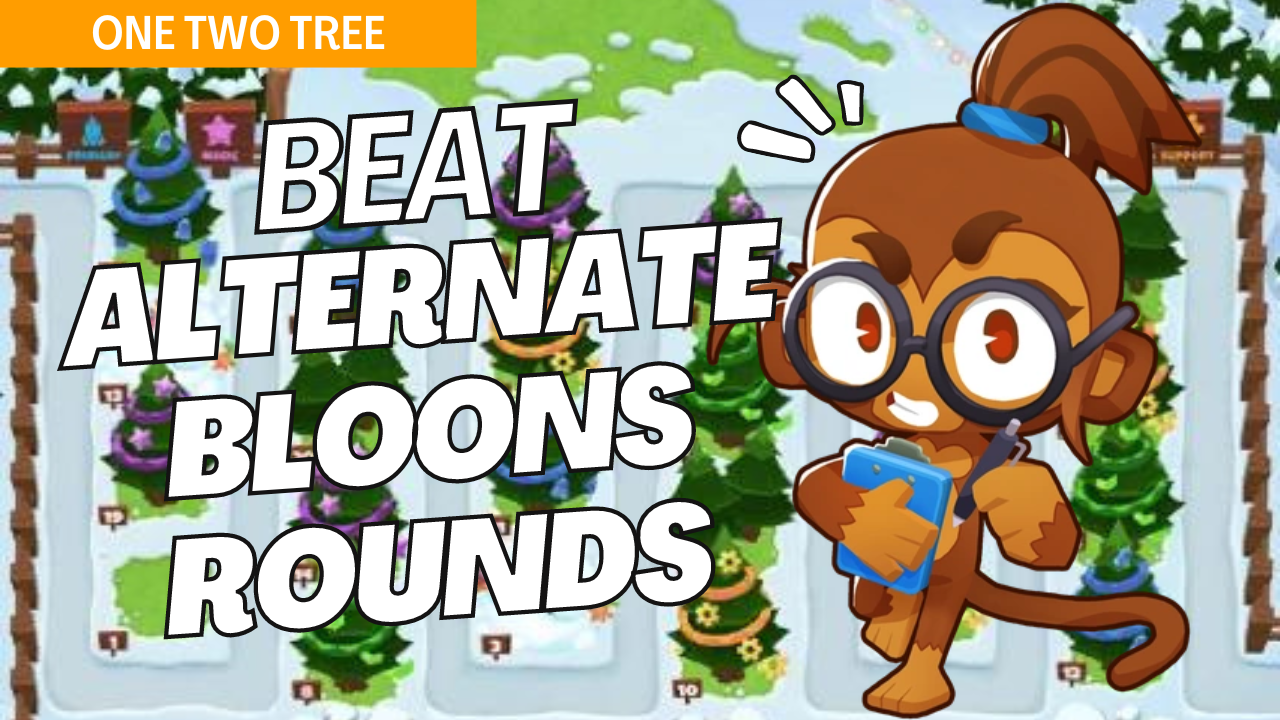 Win Alternate Bloons Rounds mode on the One Two Tree map in Bloons TD 6 with this expert guide. One Two Tree’s unique layout requires versatile tower setups to manage different bloon types effectively. Use this guide for efficient strategies to clear One Two Tree in Alternate Bloons Rounds mode.
