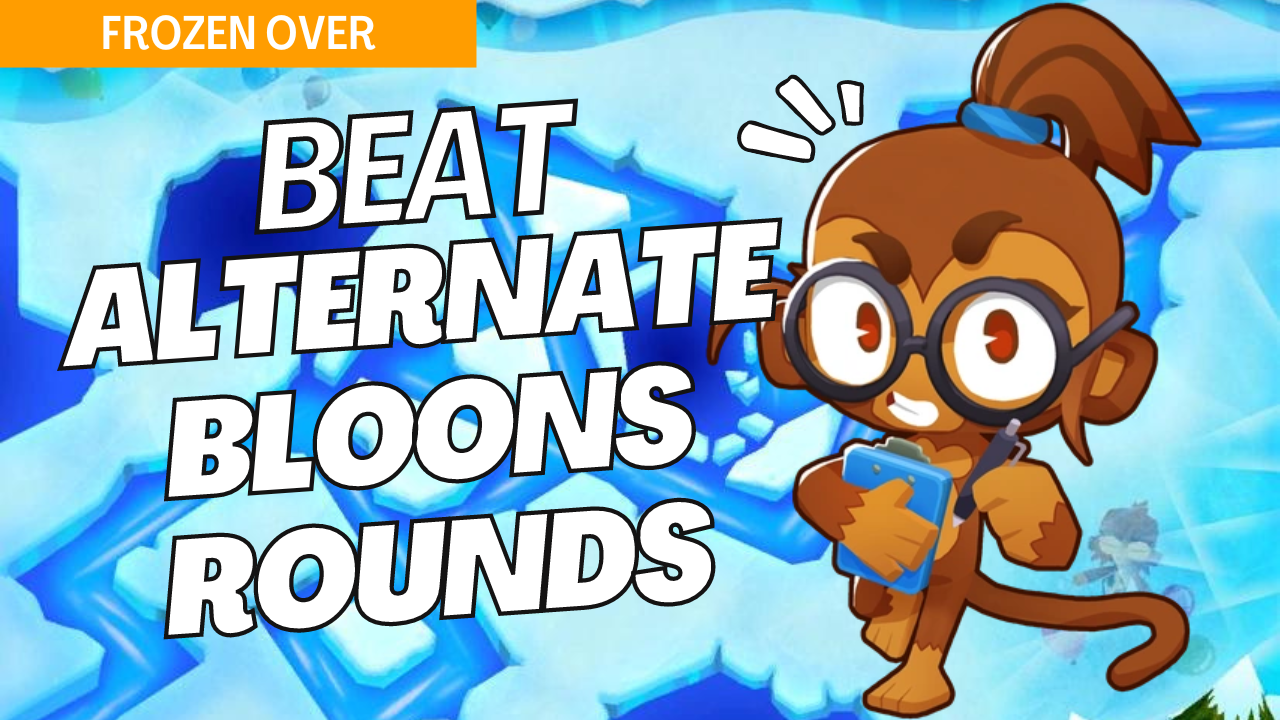 Beat Alternate Bloons Rounds mode on the Frozen Over map in Bloons TD 6 with this strategic guide. Frozen Over’s icy terrain calls for precise tower placements to manage the nonstop mix of bloons. Use this guide to establish a solid defense and conquer Frozen Over in Alternate Bloons Rounds.