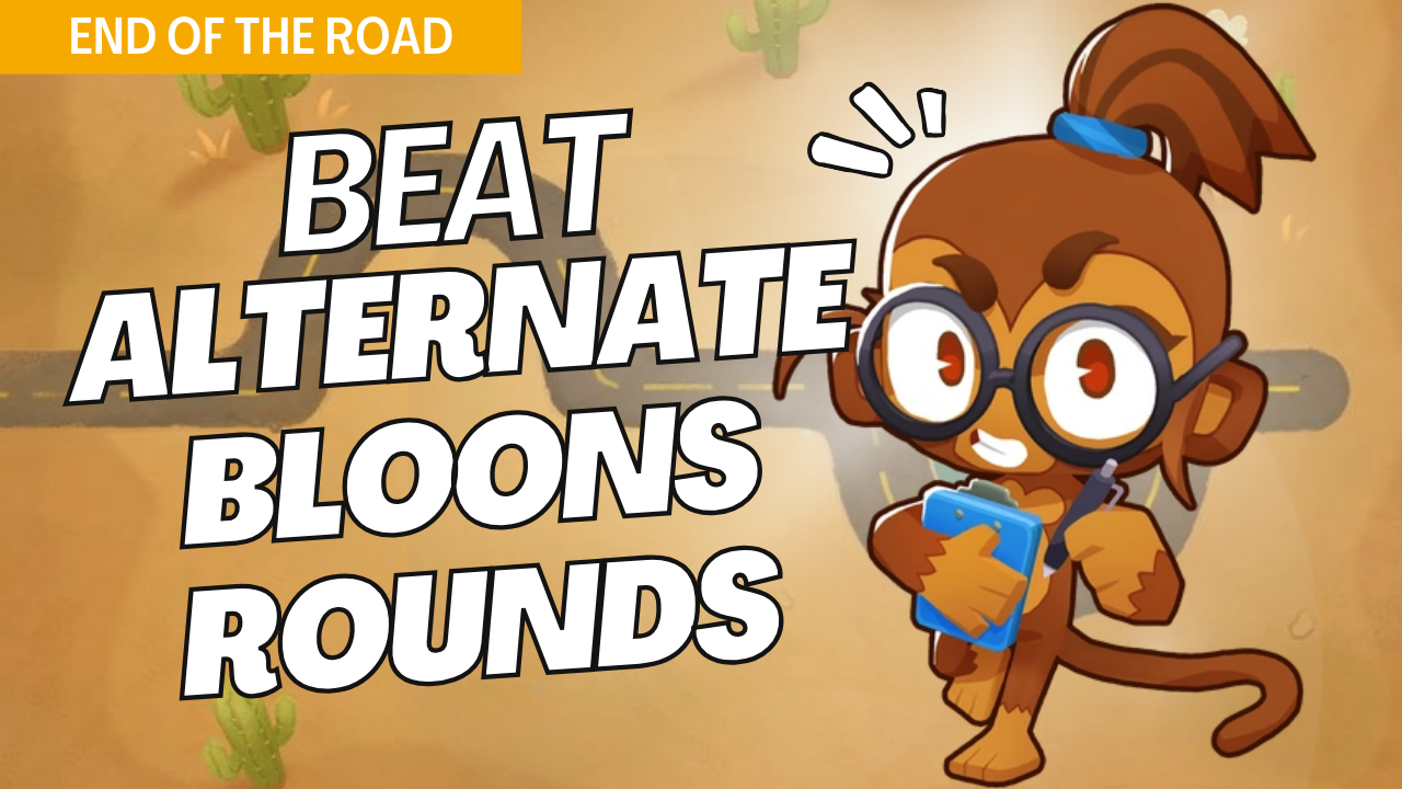 Beat Alternate Bloons Rounds mode on the End of the Road map in Bloons TD 6 with this practical guide. End of the Road’s linear path requires carefully chosen towers to handle mixed bloon types. Use this guide to build an effective defense and clear End of the Road in Alternate Bloons Rounds mode.