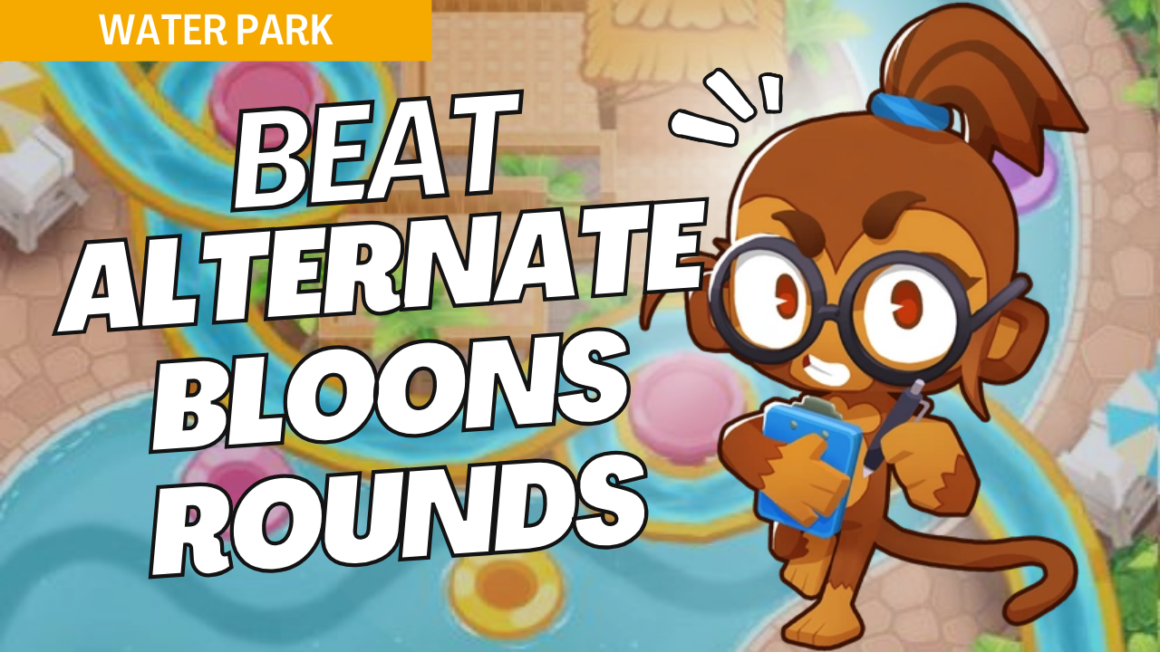 Conquer Alternate Bloons Rounds mode on the Water Park map in Bloons TD 6 with this detailed guide. Water Park’s mix of land and water paths requires adaptable tower placements to control bloon waves effectively. This guide provides essential strategies to secure victory on Water Park in Alternate Bloons Rounds.