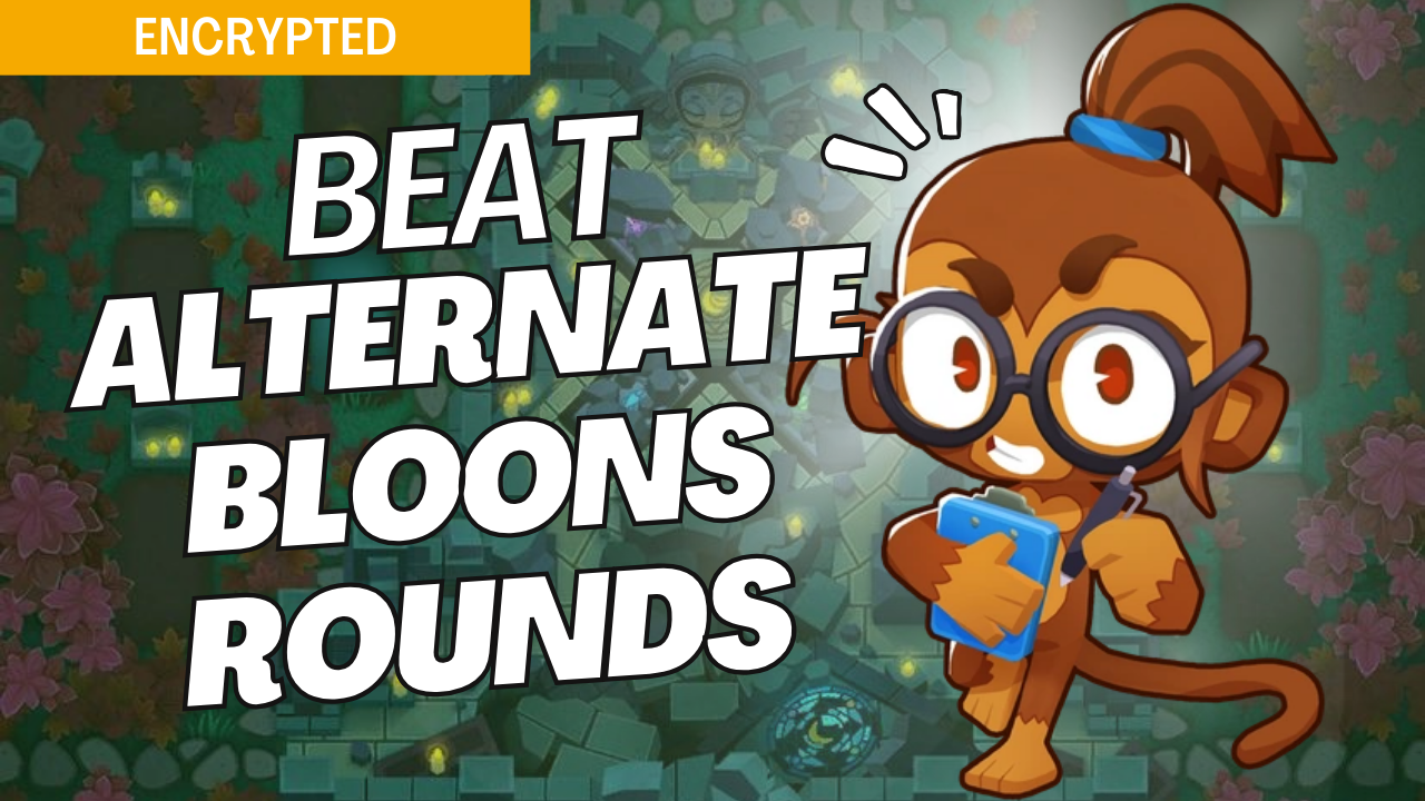 Conquer Alternate Bloons Rounds mode on the Encrypted map in Bloons TD 6 with this tailored guide. Encrypted’s secretive paths demand strategic towers to handle the mixed bloon flow. Use this guide for effective setups to clear Encrypted and secure success in Alternate Bloons Rounds mode.
