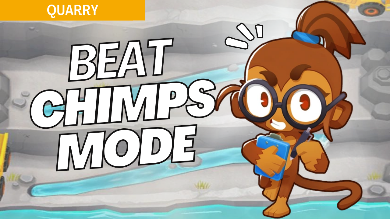 Learn how to conquer the CHIMPS mode on the Quarry map in Bloons TD 6 with this detailed strategy guide. Discover optimal tower placements, upgrades, and tactics to achieve victory without losing a single life. Perfect for players seeking a reliable approach to mastering CHIMPS on this challenging BTD6 map.
