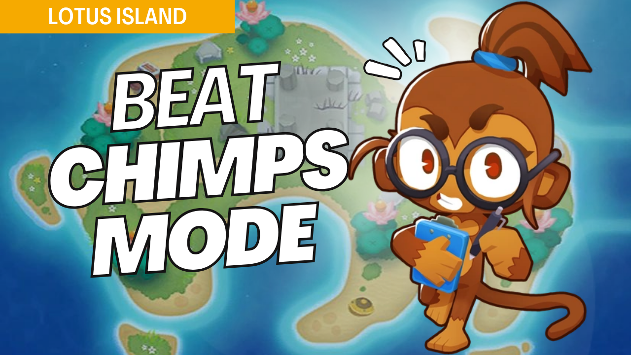 Learn how to conquer the CHIMPS mode on the Lotus Island map in Bloons TD 6 with this detailed strategy guide. Discover optimal tower placements, upgrades, and tactics to achieve victory without losing a single life. Perfect for players seeking a reliable approach to mastering CHIMPS on this challenging BTD6 map.