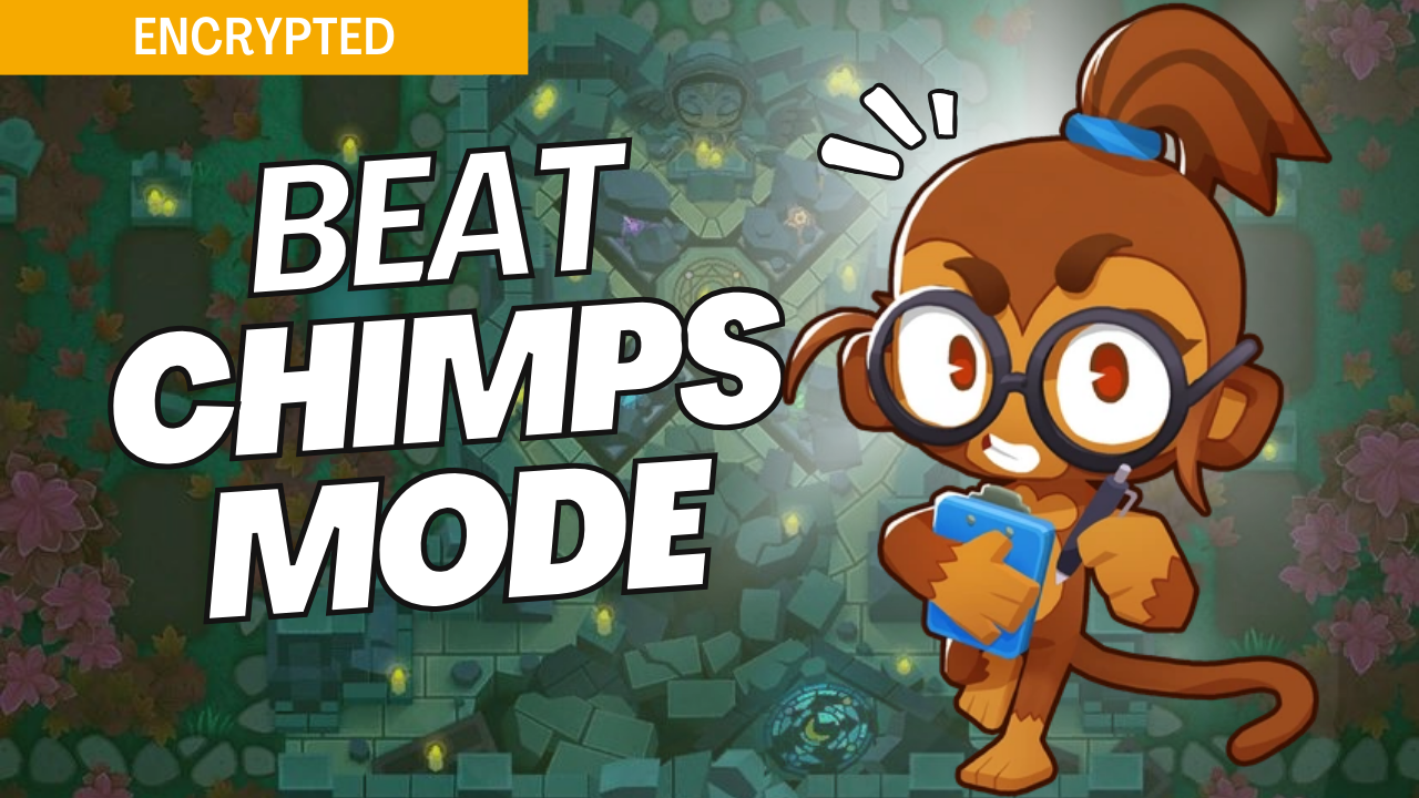 Learn how to conquer the CHIMPS mode on the Encrypted map in Bloons TD 6 with this detailed strategy guide. Discover optimal tower placements, upgrades, and tactics to achieve victory without losing a single life. Perfect for players seeking a reliable approach to mastering CHIMPS on this challenging BTD6 map.