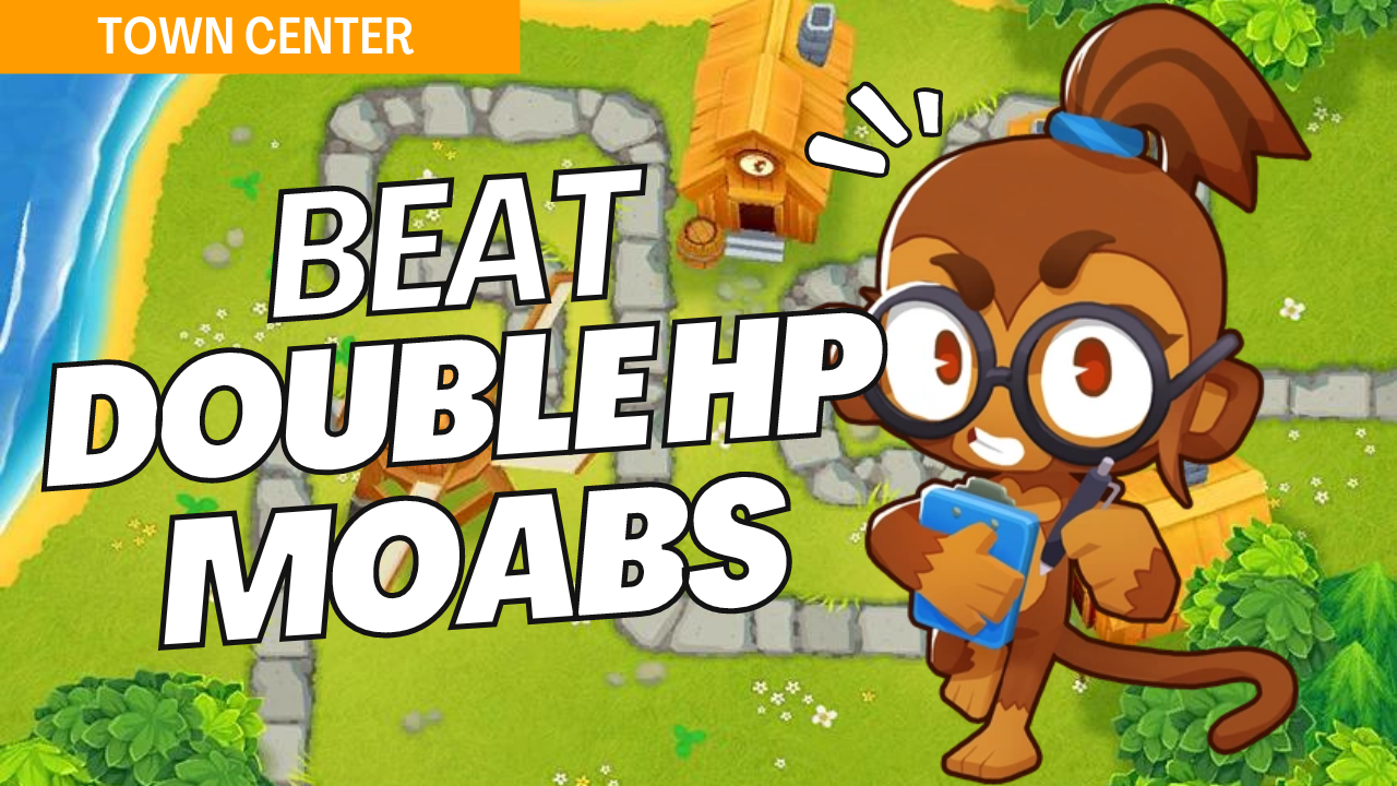 Win Double HP Moabs mode on the Town Center map in Bloons TD 6 with this optimized setup. Town Center’s urban paths require strategic tower setups to take down toughened MOABs. Use this guide to build a defense capable of handling each round and achieving victory in Double HP Moabs mode.