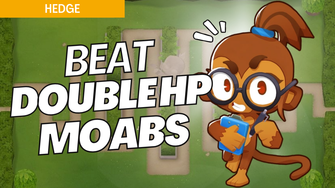 Win Double HP Moabs mode on the Hedge map in Bloons TD 6 with this adaptable setup. Hedge’s maze-like paths make handling high-HP MOABs challenging, so well-coordinated defenses are essential. Use this guide to clear each wave effectively and secure victory in Double HP Moabs mode on Hedge.