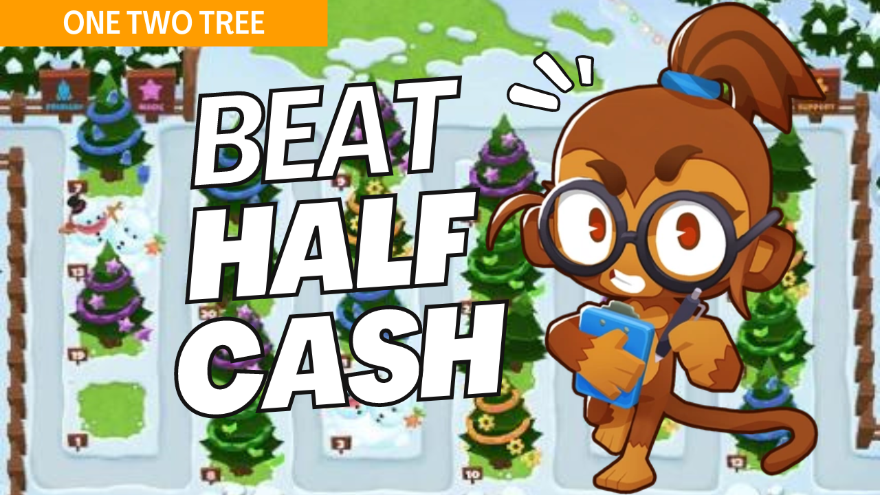 Beat Half Cash mode on the One Two Tree map in Bloons TD 6 using this efficient approach. One Two Tree’s layout requires careful tower selection and placement to deal with limited cash. Follow this guide to build a defense that manages each wave in Half Cash mode on One Two Tree.