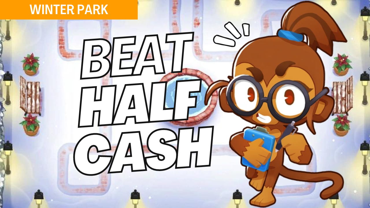 Conquer Half Cash mode on the Winter Park map in Bloons TD 6 with this detailed guide. Winter Park’s icy paths demand thoughtful setups to maximize every tower on a reduced budget. Use this guide for essential strategies to succeed in Half Cash mode on Winter Park.