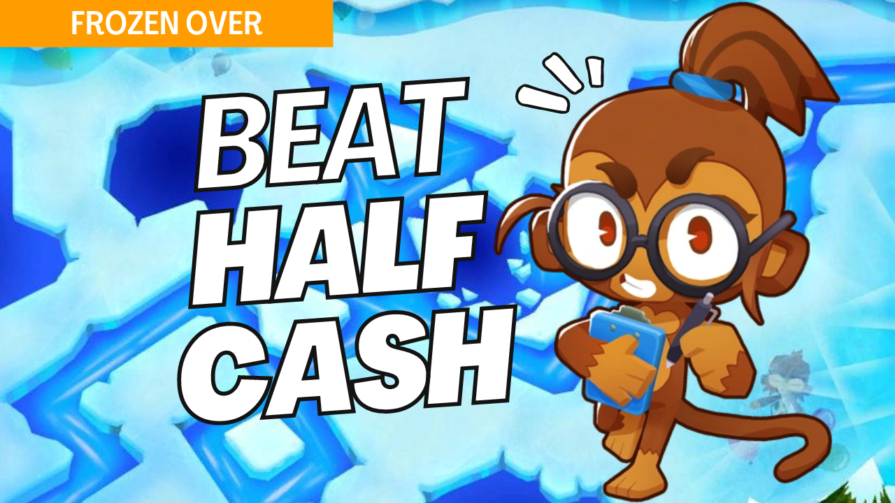Beat Half Cash mode on the Frozen Over map in Bloons TD 6 using this efficient approach. Frozen Over’s icy layout makes cash management crucial, as each tower needs to be impactful. This guide offers key strategies for managing waves and securing victory on Frozen Over in Half Cash mode.