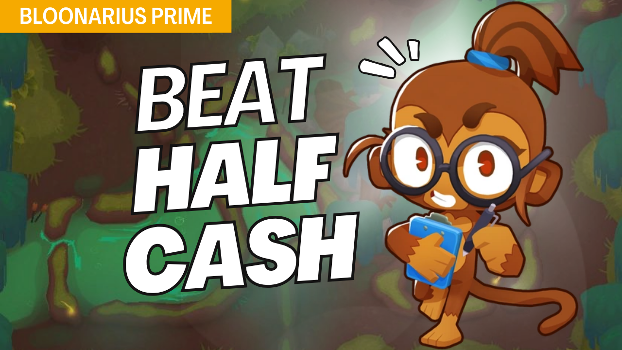 Master Half Cash mode on the Bloonarius Prime map in Bloons TD 6 using this carefully planned approach. Bloonarius Prime’s extended paths demand cost-effective towers to withstand continuous bloon waves. Use this guide for strategic placements to ensure success in Half Cash mode on Bloonarius Prime.