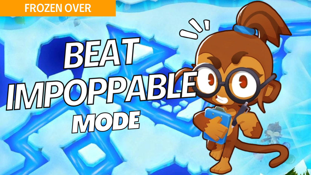 Beat Impoppable mode on the Frozen Over map in Bloons TD 6 with this focused guide. Frozen Over’s icy terrain makes bloon control challenging, so well-placed towers are essential. Follow this guide to build an effective defense and clear Frozen Over in Impoppable mode.