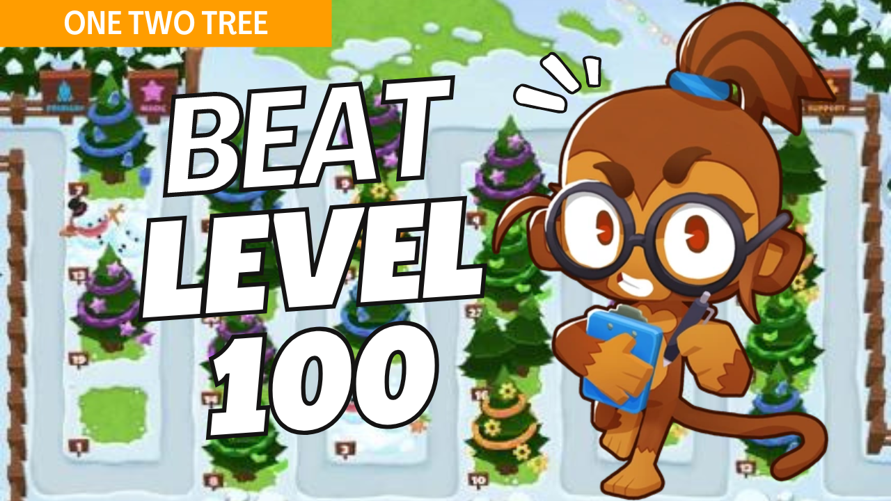 Conquer Level 100 on Hard difficulty on the One Two Tree map in Bloons TD 6 with this in-depth guide. One Two Tree’s unique design demands carefully placed towers and timely upgrades to handle the Level 100 bloons. Follow this expert strategy to secure victory on One Two Tree and progress confidently in Bloons TD 6.