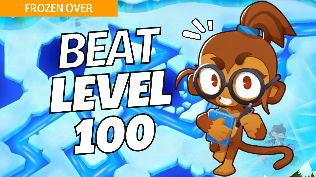 Conquer Level 100 on Hard difficulty on the Frozen Over map in Bloons TD 6 with this detailed guide. Frozen Over’s icy terrain requires optimal tower placements and efficient upgrades to handle the bloons at Level 100. Use this strategy to clear Frozen Over on Hard and refine your BTD6 tactics for high-level challenges.