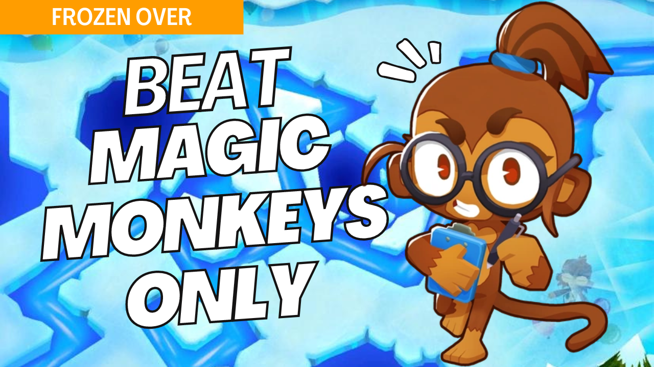 Beat Magic Monkeys Only mode on the Frozen Over map in Bloons TD 6 with this tailored guide. Frozen Over’s icy paths require strategic magic tower placements for effective defense. This guide offers key strategies to manage bloon waves and clear Frozen Over in Magic Monkeys Only mode.
