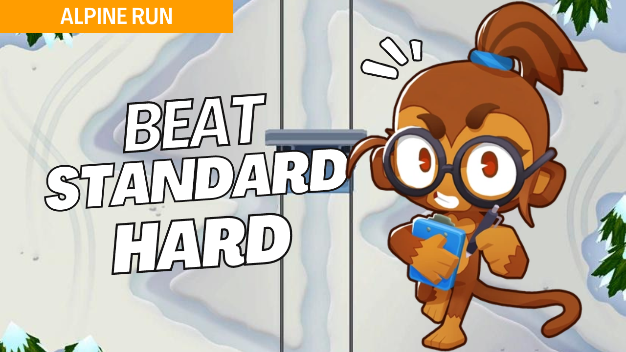 Win on Hard difficulty on the Alpine Run map in Bloons TD 6 with this expert strategy guide. Alpine Run features challenging pathways that require optimal tower placements and upgrades in standard mode. This guide provides essential strategies and recommendations for tackling Alpine Run, ensuring a smooth path to victory. Conquer Alpine Run on Hard and advance your Bloons TD 6 skills.