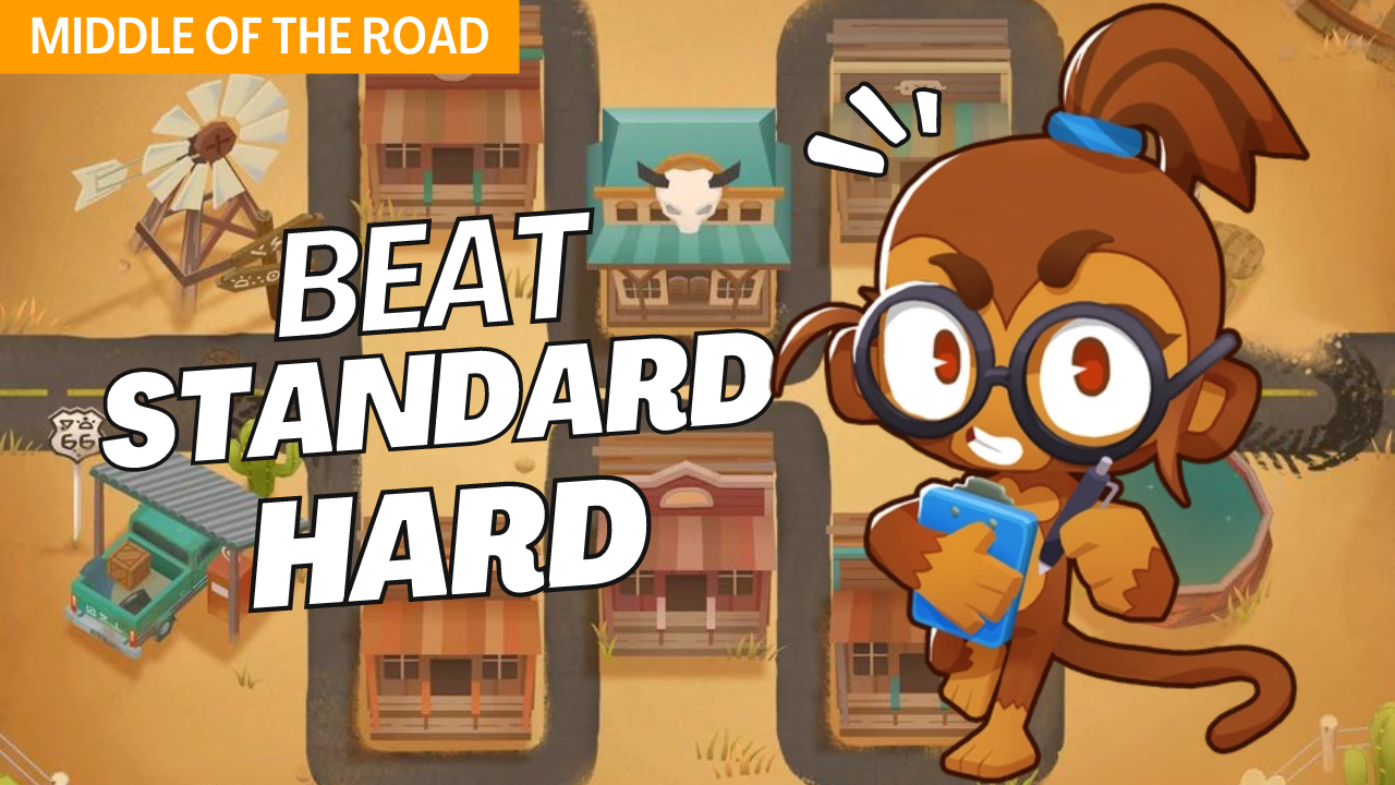 Conquer Hard difficulty on the Middle of the Road map in Bloons TD 6 with this strategic guide. Middle of the Road features dual paths that demand strategic tower placement and upgrades in standard mode. This guide offers optimal tower strategies and upgrade tips for Middle of the Road, helping you secure a smooth victory. Clear Middle of the Road on Hard and build confidence in your BTD6 skills.