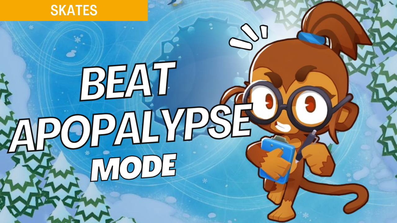 Win Apopalypse mode on the Skates map in Bloons TD 6 with this tailored strategy. Skates’ tight turns and narrow paths require precise tower setups to handle relentless bloons. Use this guide to navigate Skates effectively, ensuring success in Apopalypse mode.