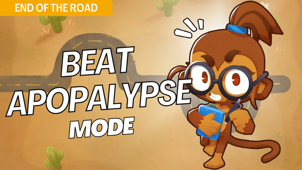 Beat Apopalypse mode on the End of the Road map in Bloons TD 6 using this optimized guide. End of the Road’s linear path requires well-timed tower placements to handle constant bloon flow. This guide provides key strategies for success in Apopalypse mode on End of the Road.