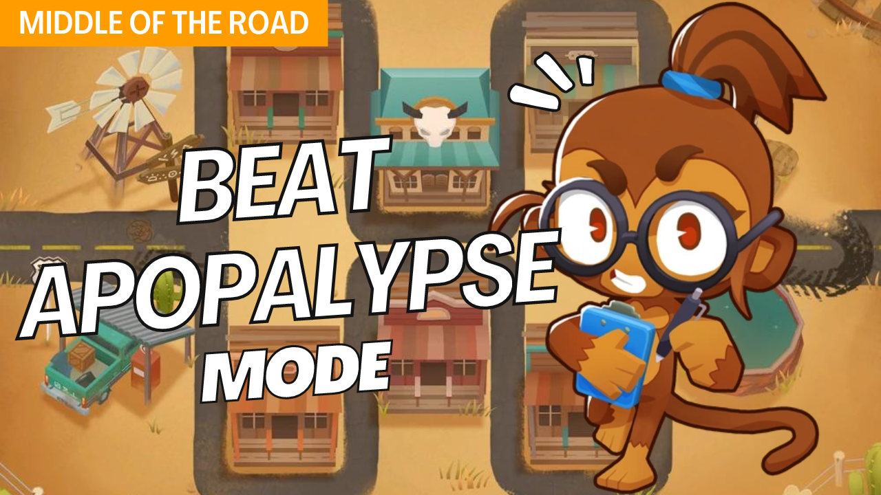 Win Apopalypse mode on the Middle of the Road map in Bloons TD 6 using this resourceful guide. Middle of the Road’s dual paths require efficient tower positioning to handle the constant bloon flow. This guide provides the best strategies for Apopalypse mode on Middle of the Road.