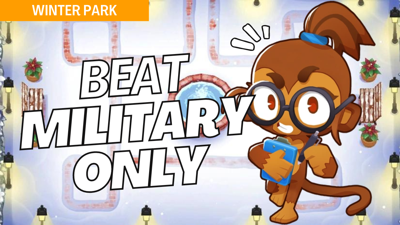 Win Military Only mode on the Winter Park map in Bloons TD 6 with this comprehensive guide. Winter Park’s icy layout demands smart tower placements to maximize military towers’ potential. This guide provides effective strategies to clear Winter Park, making the most of the Military Only challenge.