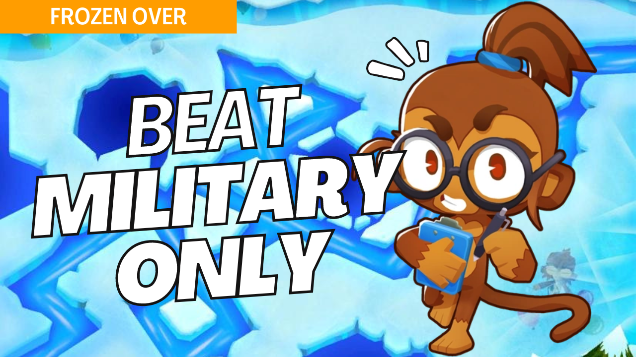 Beat Military Only mode on the Frozen Over map in Bloons TD 6 with this practical guide. Frozen Over’s icy paths call for careful military tower placement to manage bloon waves. Use this guide to build a strong defense and secure a smooth run in Frozen Over’s Military Only mode.